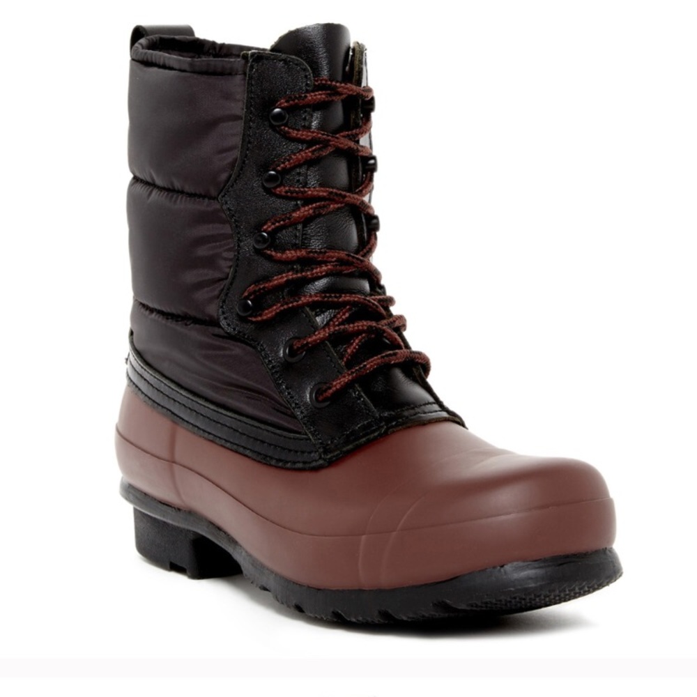 Hunter Original Short Quilted Lace Up Boots